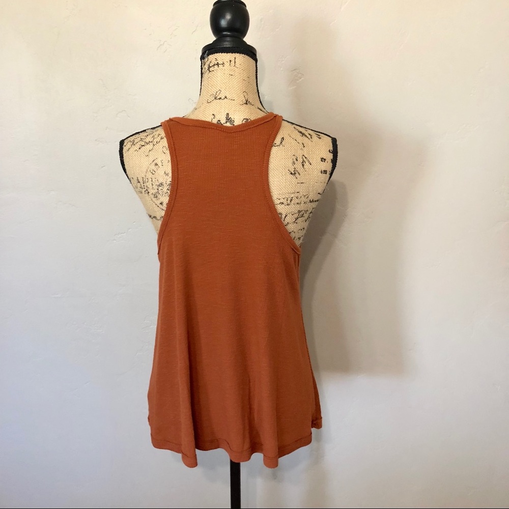 Free People Long Beach Ribbed Tank Size M - Picture 5 of 8